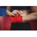 Бинти для боксу PowerPlay Lycra (спандекс), 4,5 м, червоний, код: PP_3047_4,5m_Red