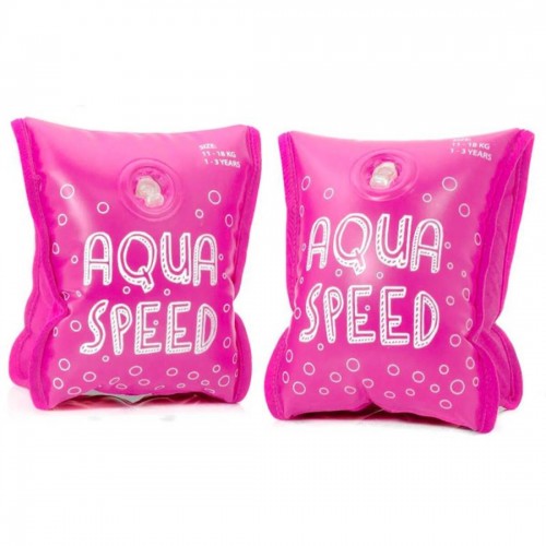 Нарукавники Aqua Speed Premium 3-6 роки, малиновий, код: 5908217660886