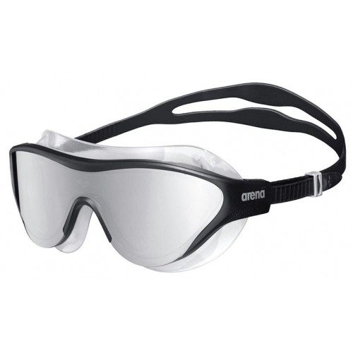 Окуляри для плавання Arena The One Mask Mirror чорний, сріблястий, код: 3468336578766 Окуляри для плавання Arena The One Mask Mirror чорний, сріблястий, код: 3468336578766