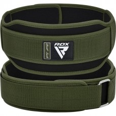 Пояс для важкої атлетики неопреновий RDX RX5 Double Belt M Army Green, код: WBD-RX5AG-M