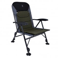 Крісло розкладне Bo-Camp Pike Black/Grey/Green, код: DAS301447-DA