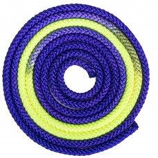 Скакалка для художньої гімнастики Beauty 3 м, фіолетовий-салатовий, код: C-1657_VLG