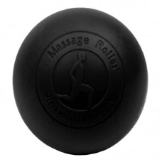 Масажний м"ячик EasyFit каучук 6.5 см чорний, код: EF-2076-B-EF Масажний м"ячик EasyFit каучук 6.5 см чорний, код: EF-2076-B-EF