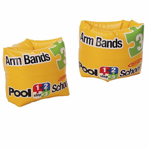 Дитячі надувні нарукавники Intex Roll-Up Arm Bands Pool School Step 3 (20x15 см), код: 56643-IB