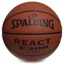 М"яч баскетбольний Spalding React №7 помаранчевий, код: 76846Y-S52 М"яч баскетбольний Spalding React №7 помаранчевий, код: 76846Y-S52