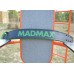 Пояс шкіряний для важкої атлетики MadMax Quick Release Belt M, чорний-сірий, код: MFB-302_M