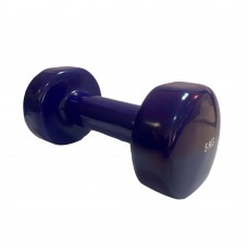 Гантель вінілова Stein 1х5 кг, темно-синій, код: DB3012-5-ST Гантель вінілова Stein 1х5 кг, темно-синій, код: DB3012-5-ST