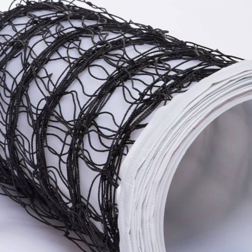 Сітка для волейболу PlayGame 9,5x1,0м чорний-білий, код: NV-P01 Сітка для волейболу PlayGame 9,5x1,0м чорний-білий, код: NV-P01