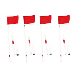 Кутові прапорці Seco 1,5м (4 шт), червоний, код: 21100600-SC