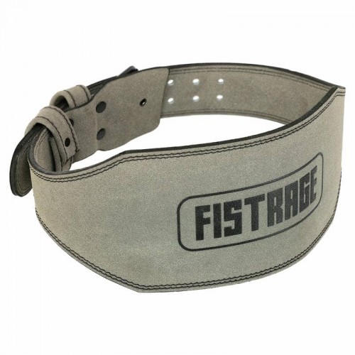 Пояс атлетичний шкіряний Fistrage XL, ширина-15см, сірий, код: VL-4374_XL