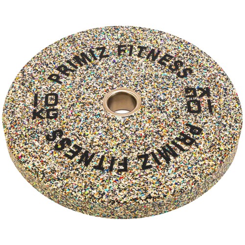 Бамперні диски із структурної гуми Record Bumper Plates 51мм, 10кг, сірий, код: TA-4787-10