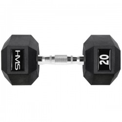Гантель HMS Hex Pro 1х20 кг, код: 5907695518122-IN
