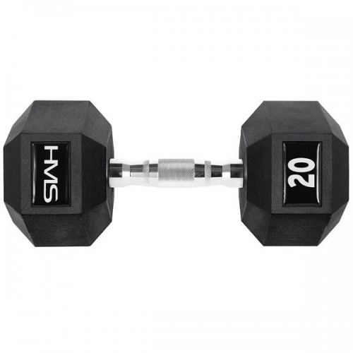 Гантель HMS Hex Pro 1х20 кг, код: 5907695518122-IN