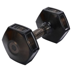 Гантель для фітнесу з TPU покриттям Zelart Jelly Urethane Coated Dumbbells 1х9кг, чорний, код: TA-2946-20LB-S52 Гантель для фітнесу з TPU покриттям Zelart Jelly Urethane Coated Dumbbells 1х9кг, чорний, код: TA-2946-20LB-S52