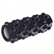 Ролик для йоги FitGo 310х120 мм, чорний, код: FI-5394_BK