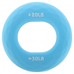 Еспандер кистьовий кільце з подвійним навантаженням BioGym ø73мм навантаження 20LB-30LB, 1шт, блакитний, код: FI-9472_N Еспандер кистьовий кільце з подвійним навантаженням BioGym ø73мм навантаження 20LB-30LB, 1шт, блакитний, код: FI-9472_N