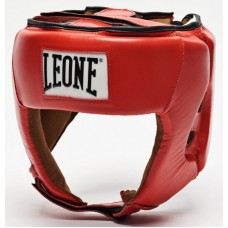 Боксерський шолом для змагань Leone Contest Red S, код: 500156_S
