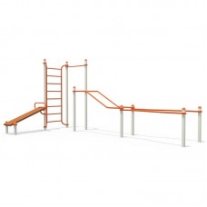 Спортивний комплекс InterAtletika Воркаут 5938х2967х2705 мм, код: S831.20-SM