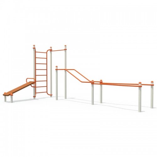 Спортивний комплекс InterAtletika Воркаут 5938х2967х2705 мм, код: S831.20-SM