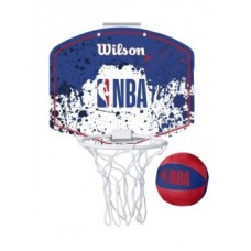 Набір баскетбольний Wilson NBA Team Mini Hoop NBA RWB, код: 194979037829
