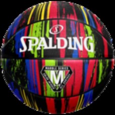 М"яч баскетбольний Spalding Marble Ball №7, чорний, код: 689344406480