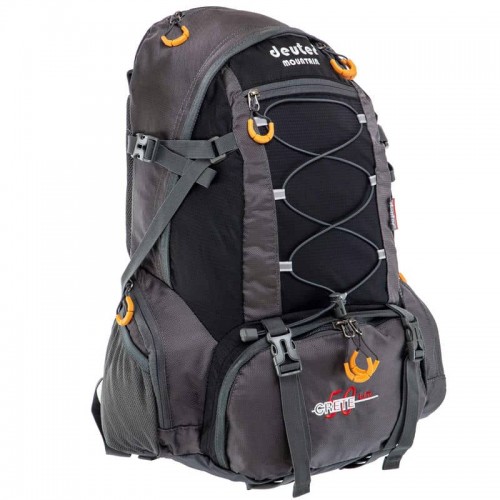 Рюкзак туристичний Deuter 25л з каркасною спинкою, чорний, код: GA-612_BK