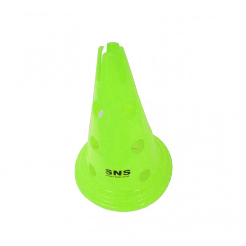 Фішка-конус з отворами SNS O-83830 30 см, салатовий, код: 18187-SNS