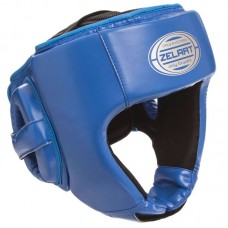 Шолом боксерський відкритий Zelart Xl синій-срібний, код: BO-1362_XLBL-S52