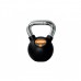 Гиря LiveUp Rubber Kettel Dumbell 16 кг, чорний, код: 6951376138757