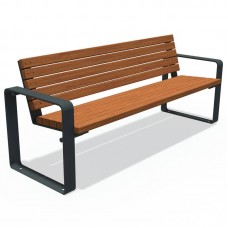 Лавка InterAtletika 1760х587х728 мм, код: LP063-SM