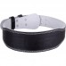 Пояс атлетичний шкіряний Zelart ширина 10см XL чорний, код: SB-165085_XL