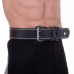 Пояс атлетичний шкіряний Zelart ширина 10см XL чорний, код: SB-165085_XL