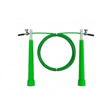 Швидкісна скакалка зі стальним тросом EasyFit Speed Cable Rope 3 м, зелений, код: EF-1423-Gr-EF Швидкісна скакалка зі стальним тросом EasyFit Speed Cable Rope 3 м, зелений, код: EF-1423-Gr-EF