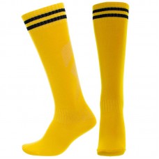 Гетри футбольні дитячі Norva розмір 27-34, жовтий-чорний, код: ETM011_YBK