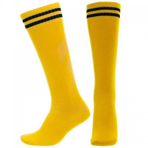 Гетри футбольні дитячі Norva розмір 27-34, жовтий-чорний, код: ETM011_YBK