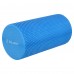 Ролер масажний циліндр цільний Zelart 300 мм, синій, код: FI-7692-30