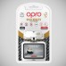 Капа Opro Gold Braces під брекети доросла (вік 11+) Dark Blue/Pearl, код: Gold_Braces_Blue/Pearl