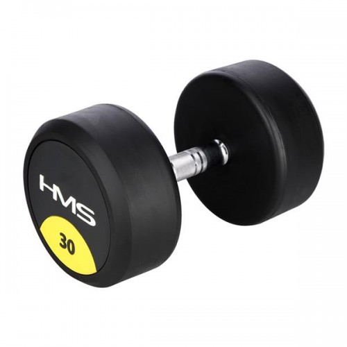 Гантеля HMS HG Pro 1х30 кг, чорний, код: 17-66-163-IN
