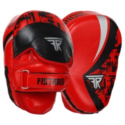 Лапа Вигнута для боксу та єдиноборств Fistrage Furious 2шт, червоний-чорний, код: VL-4465-S52 Лапа Вигнута для боксу та єдиноборств Fistrage Furious 2шт, червоний-чорний, код: VL-4465-S52