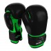 Боксерські рукавиці PowerPlay JR Classic 8 унцій, чорний-зелений, код: PP_3004JR_8oz_Black/Green