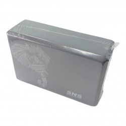 Блок для йоги SNS "Слон" YJ-K2225х145х75 мм, сірий, код: 00241-SNS