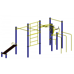 Гімнастичний комплекс Miros "Воркаут", код: W201.8