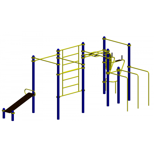 Гімнастичний комплекс Miros "Воркаут", код: W201.8