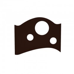 Секція огорожі InterAtletika 860х18х709 мм, код: S764.7-SM Секція огорожі InterAtletika 860х18х709 мм, код: S764.7-SM