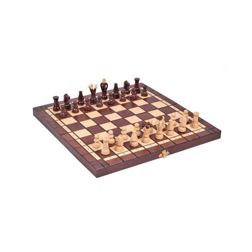Набір 2в1 Madon шахи, шашки 350х350 мм, коричневий-бежевий, код: 2022110300243