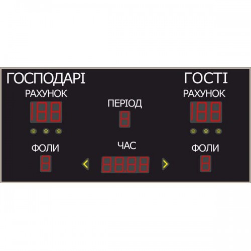 Табло універсальне LedPlay (2600х1200), код: U2030