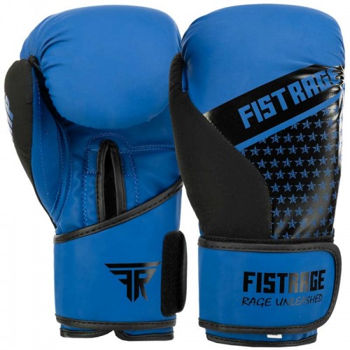 Боксерські рукавиці Fistrage 10 унцій, синій, код: VL-5556_10BL Боксерські рукавиці Fistrage 10 унцій, синій, код: VL-5556_10BL