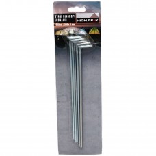 Кілки High Peak Steel Round Peg 20 см 6 шт. Silver (42213), код: 928997-SVA