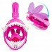 Маска для снорклінгу дитяча Tsunami Shark повнолицьова, рожевий, код: P-5905973405430