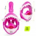 Маска для снорклінгу дитяча Tsunami Shark повнолицьова, рожевий, код: P-5905973405430
